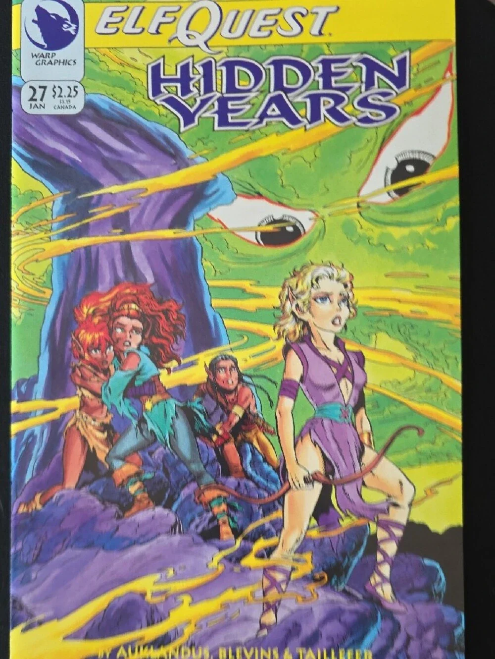 Vintage Warp Graphics Elf Quest Comic Book Set Variety Pack